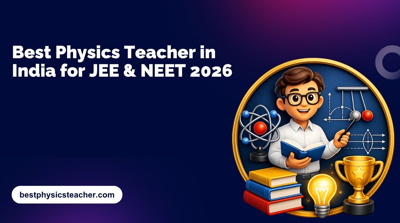 Best Physics Teacher in India for JEE & NEET 2026 — Complete Guide